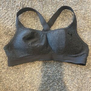 Under Armour Charcoal Sports Bra
